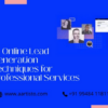 Webinar recap top 5 online lead generation techniques