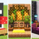 How to make a bed in minecraft