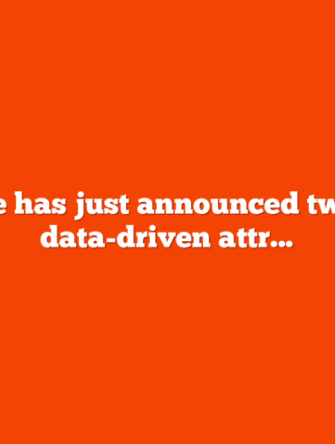 Google data driven attribution