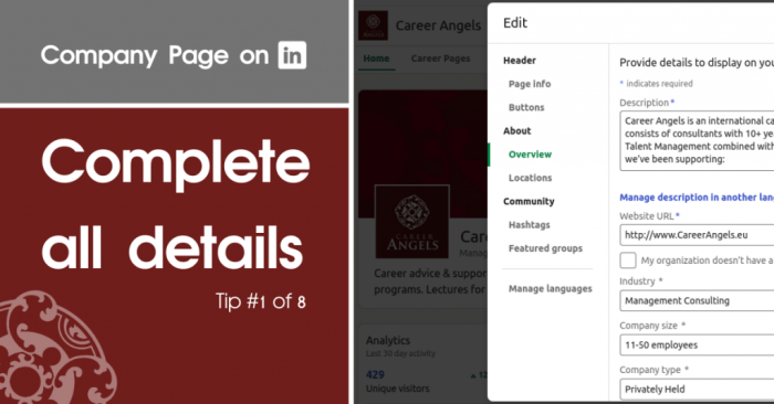 6 important linkedin company page strategy tips