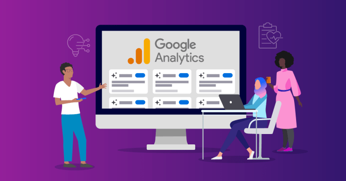 Google analytics generated insights