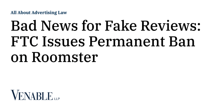 Ftc ban on fake reviews and tackling ai generated content what e commerce needs to know