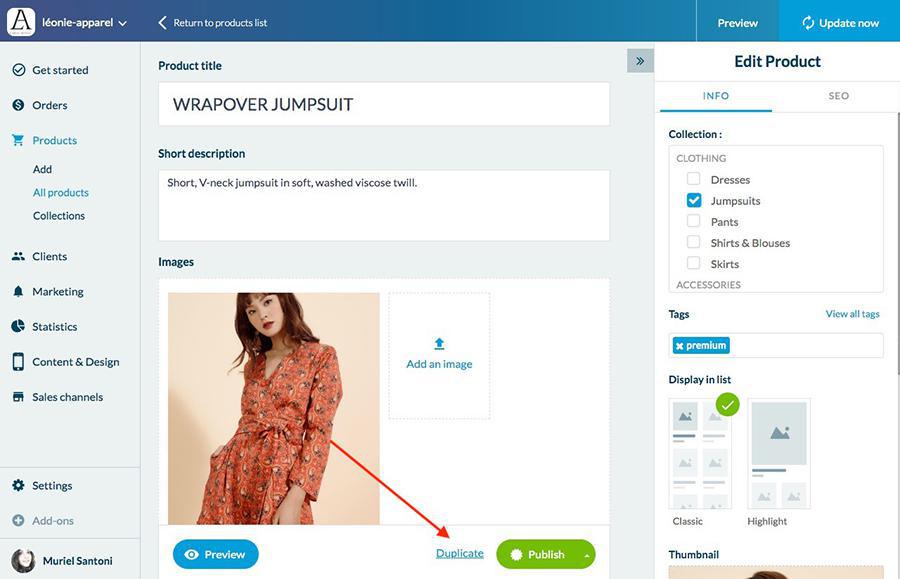 Product page duplicate content