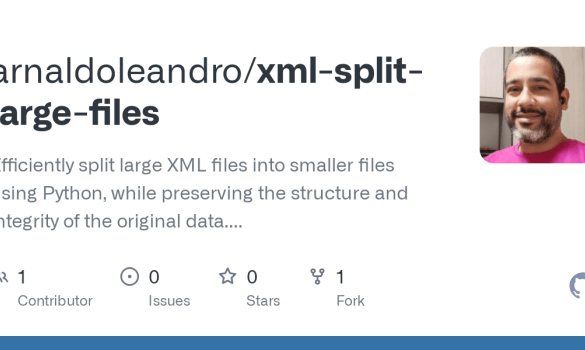 Split files large xml into small how