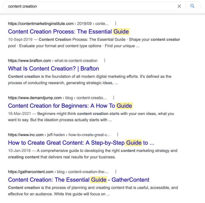 Generate high quality content that meets google e e a t standards