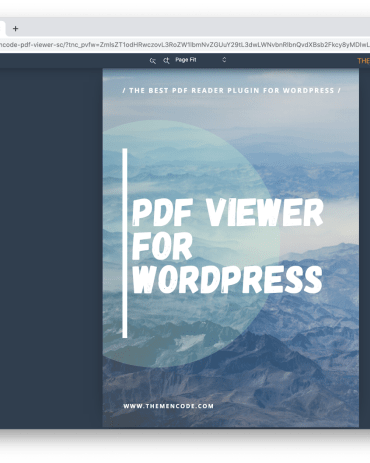 How to add a pdf viewer in wordpress 2