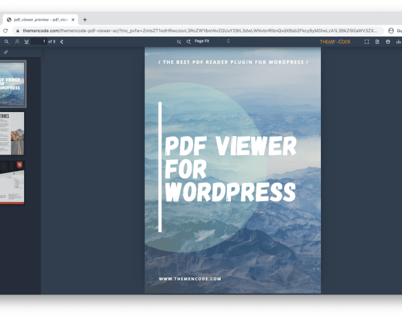 How to add a pdf viewer in wordpress 2