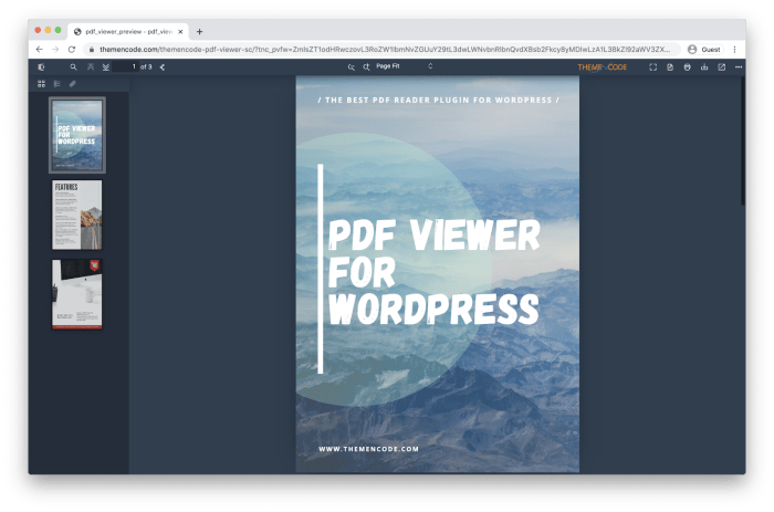How to add a pdf viewer in wordpress 2