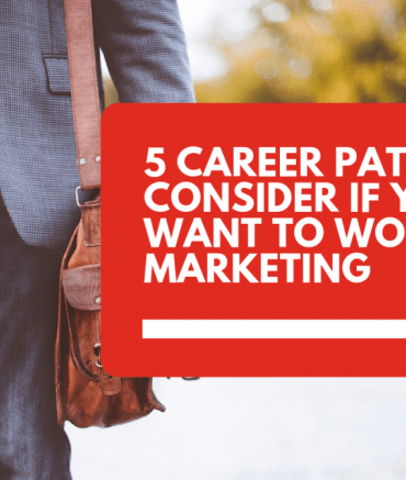 Making a marketing career