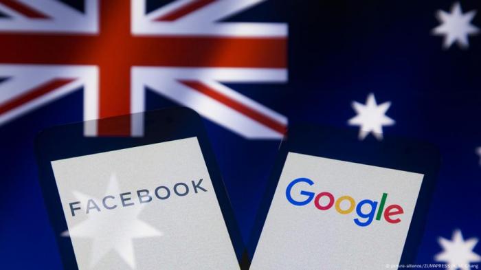 Google facebook australia news media bargaining code