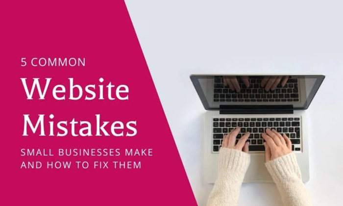 Website menu mistakes home service businesses