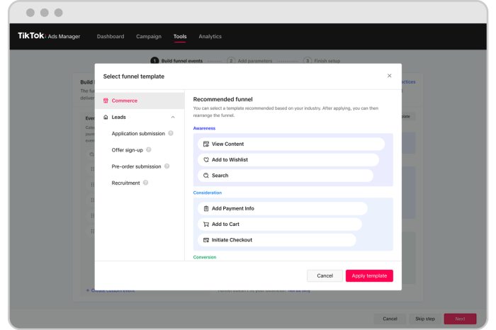 How to properly set up the tiktok ad pixel in wordpress