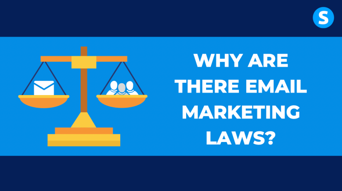 Stay in line with the law when sending marketing emails
