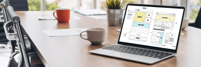User experience website design
