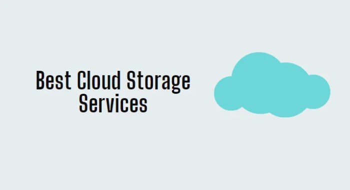 Best cloud storage services