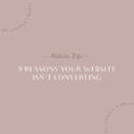 My website doesnt convert