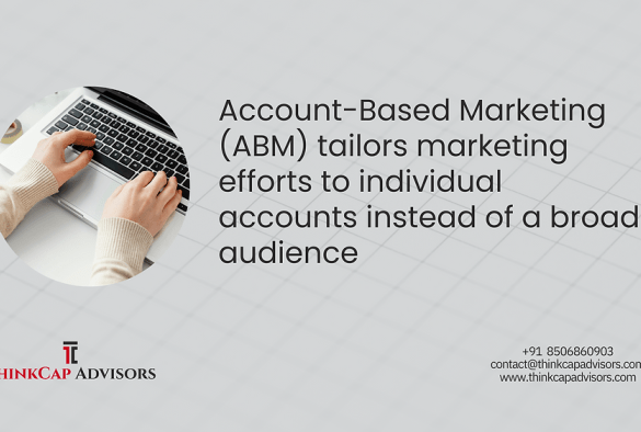 Saas companies must adopt an account based marketing strategy