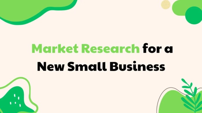 Market research for small businesses