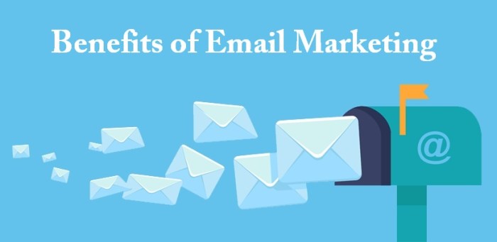 Five email marketing benefits