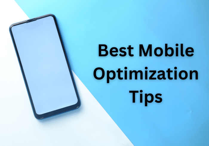 Update mobile optimisation blogpost