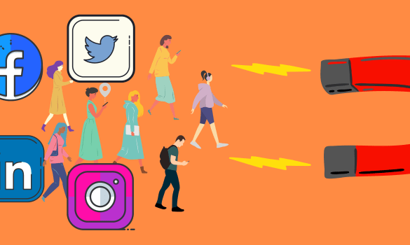 The role of social media in a lead generating website