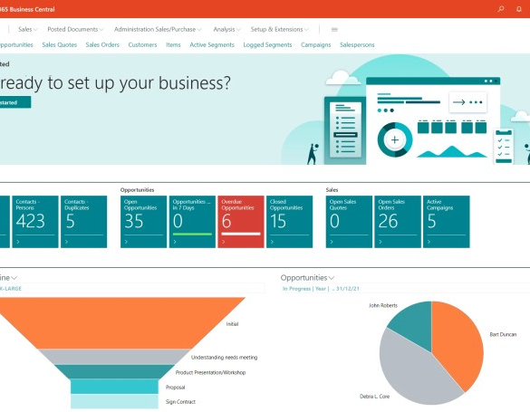 Crm customer service software