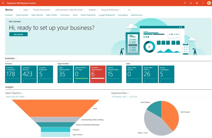 Crm customer service software