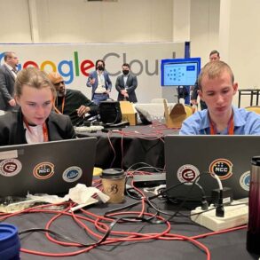 Programs and curriculum for students to participate in real world cyber training