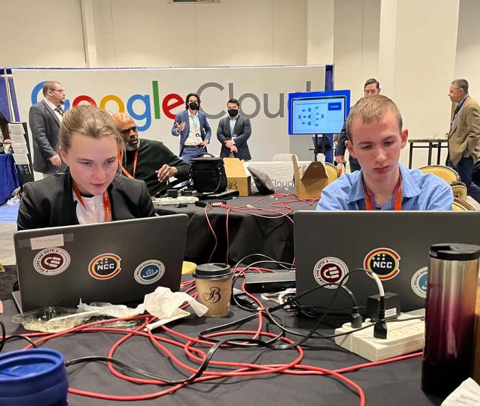 Programs and curriculum for students to participate in real world cyber training