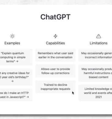 Chatgpt capabilities and limitations