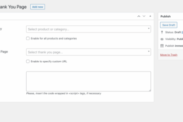 How to easily create custom woocommerce thank you pages 2