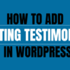 Testimonials rotating wpvivid customers attract