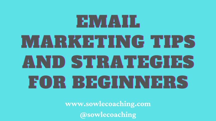 Email beginners guideline Beginners techniques for email marketing