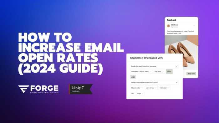 Good open rate for email