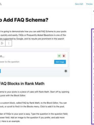 Faq schema a guide