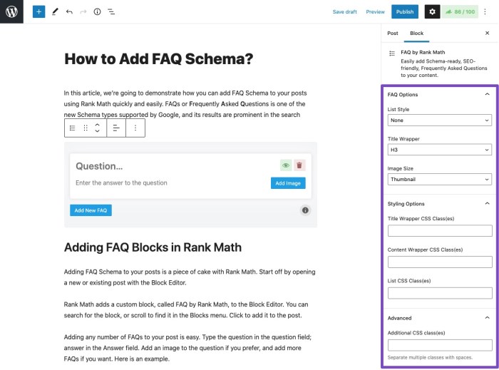 FAQ Schema – A Practical (and EASY) Guide » Rank Math Faq schema a guide