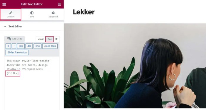 How to add facebook like button in wordpress