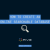 How to create a searchable database in wordpress