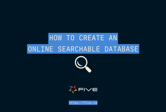 How to create a searchable database in wordpress