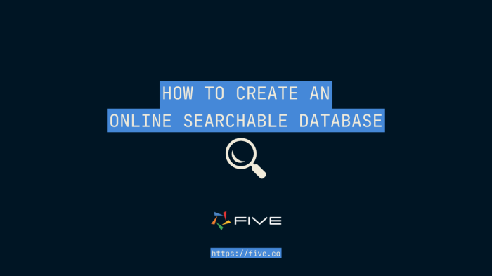 How To Create an Online Searchable Database How to create a searchable database in wordpress