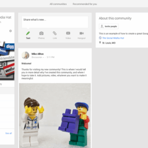 Google 301 how to start and grow a community