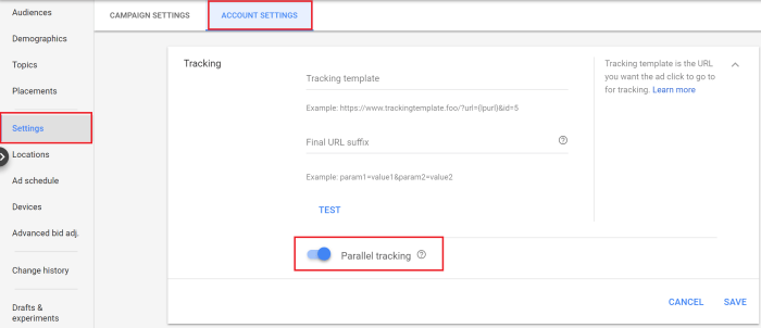 What is parallel tracking