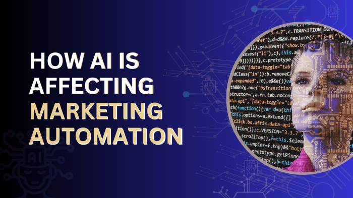 The role of ai in marketing automation