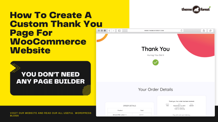 How to easily create custom woocommerce thank you pages 2