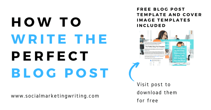 How to write blog post
