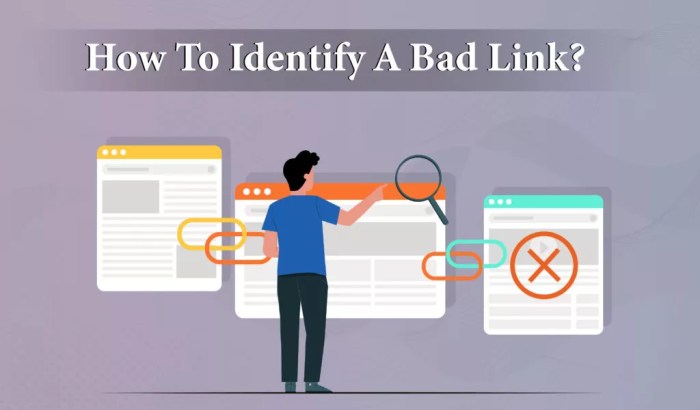 How to determine if a link is good or bad