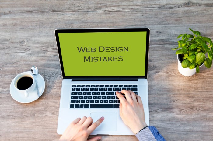 7 common web design mistakes small businesses should avoid