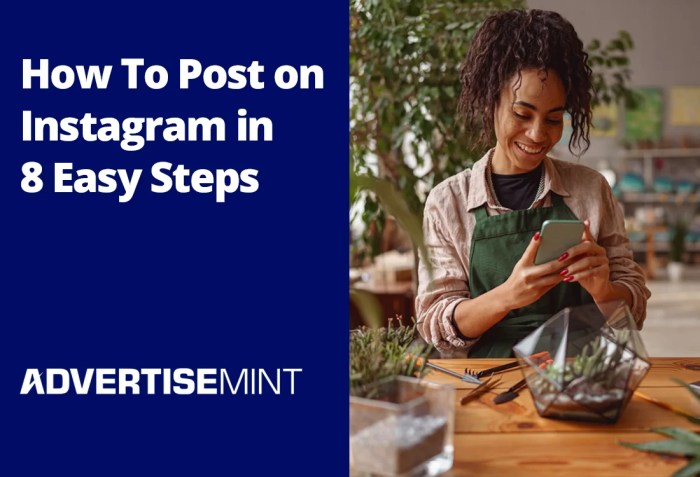 How to post on instagram