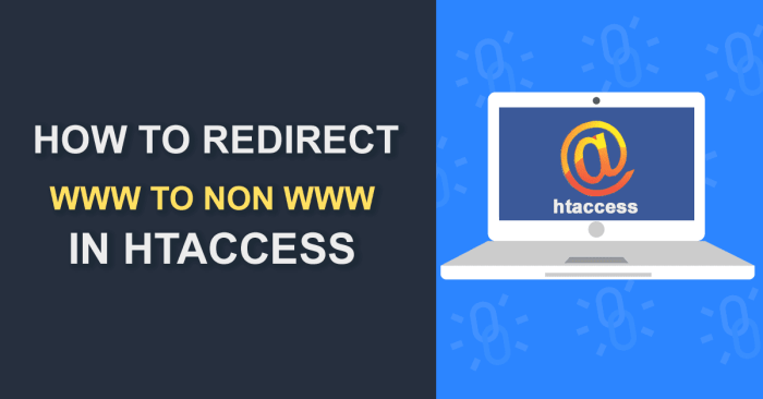 How to add non www to www in htaccess