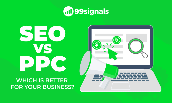 Search engine optimization vs pay per click which is better